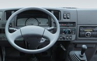 Interior dash view Nissan Civilian 
