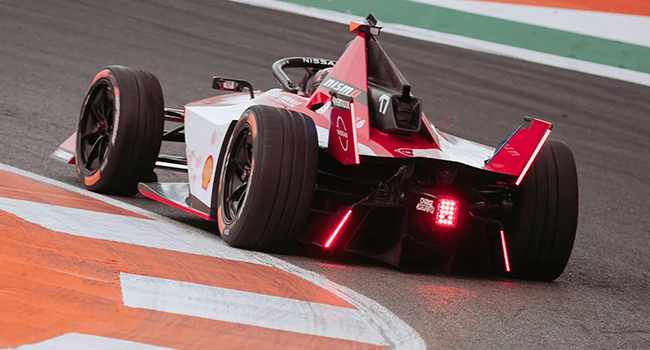 Formula E racing car