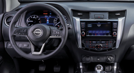 Navara LE steering wheel